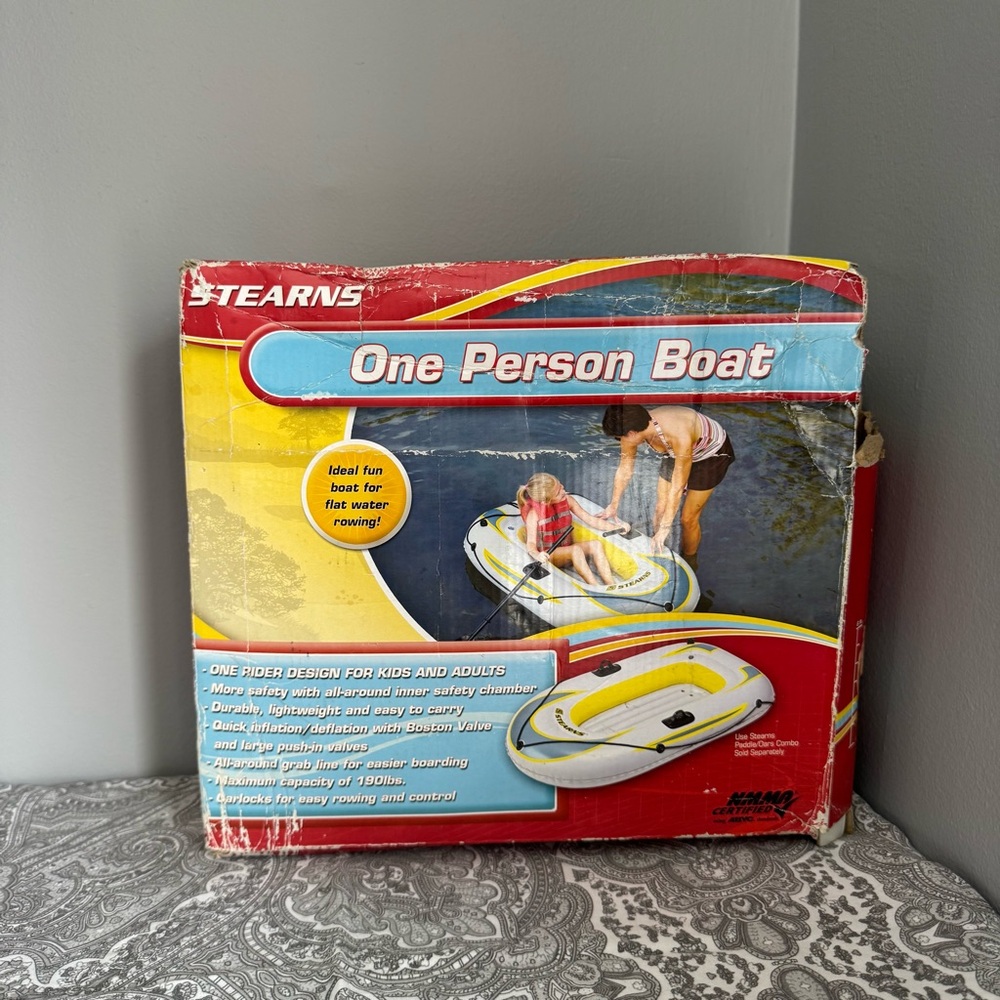 Stearns Yellow One Person Boat